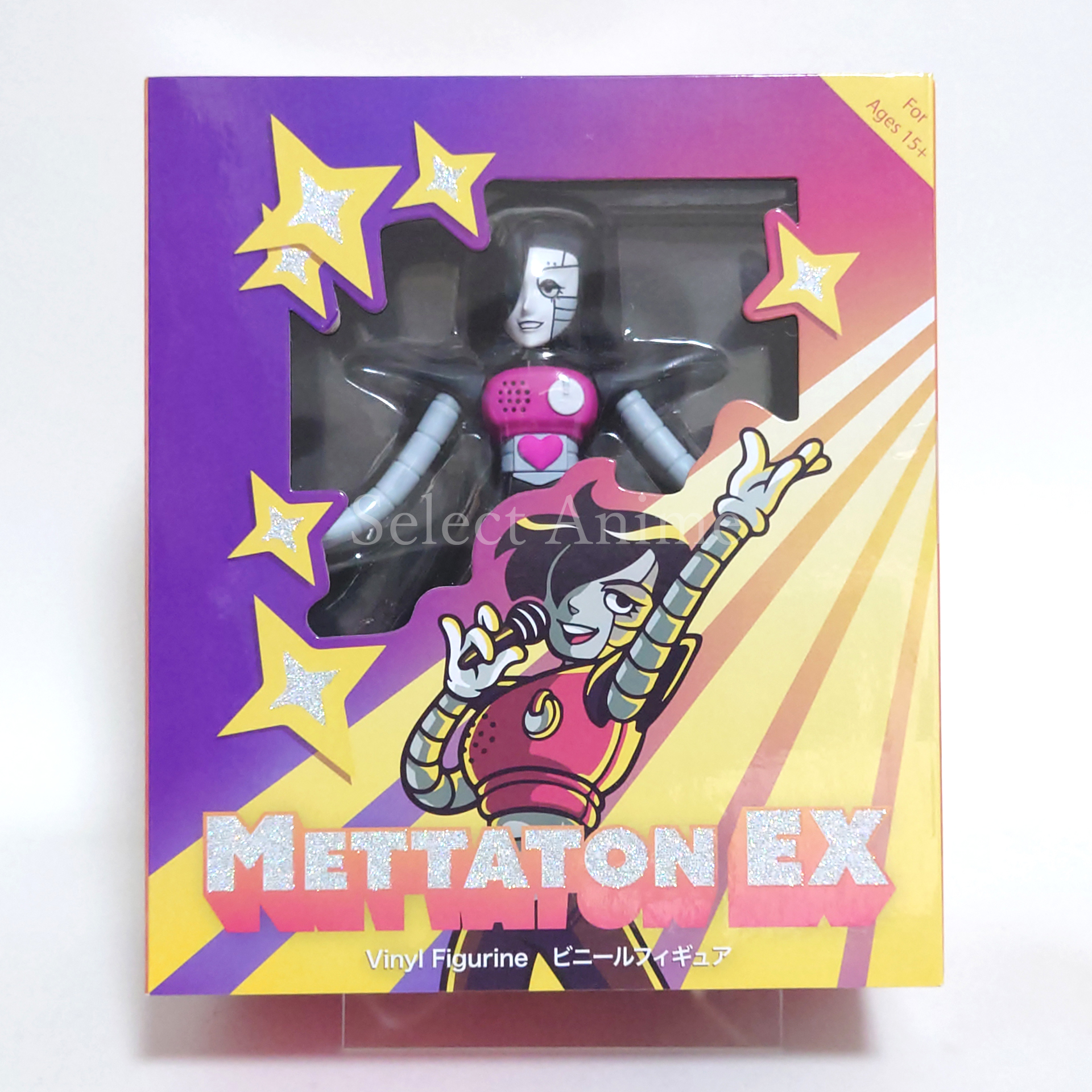 ゲームキャラクター UNDERTALE Mettaton EX Posable Figurine Mettaton EX | Undertale Character Collectible Figurine